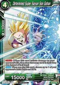 Determined Super Saiyan Son Gohan (Non-Foil Version) (P-016) [Promotion Cards] | Black Swamp Games