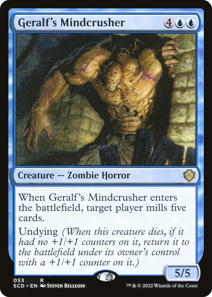 Geralf's Mindcrusher [Starter Commander Decks] | Black Swamp Games