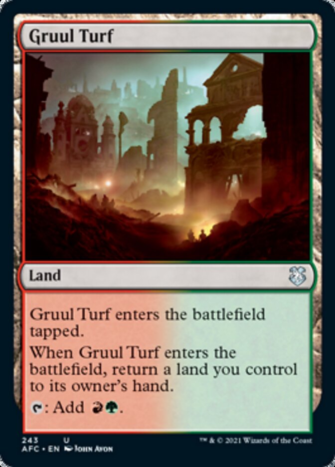 Gruul Turf [Dungeons & Dragons: Adventures in the Forgotten Realms Commander] | Black Swamp Games