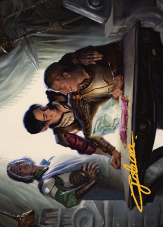 Tocasia's Welcome Art Card (Gold-Stamped Signature) [The Brothers' War Art Series] | Black Swamp Games