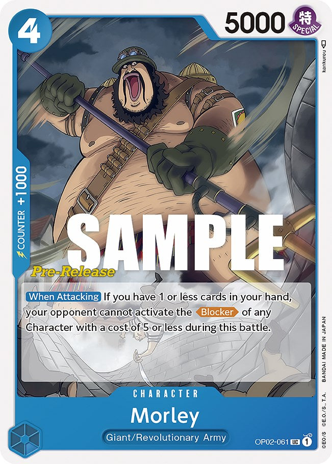 Morley [Paramount War Pre-Release Cards] | Black Swamp Games
