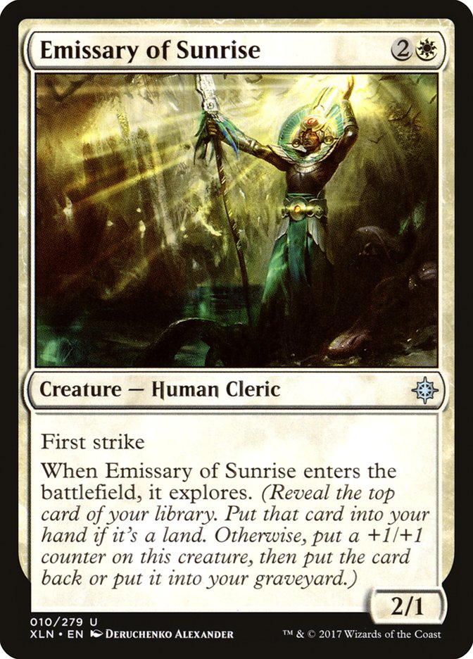 Emissary of Sunrise [Ixalan] | Black Swamp Games