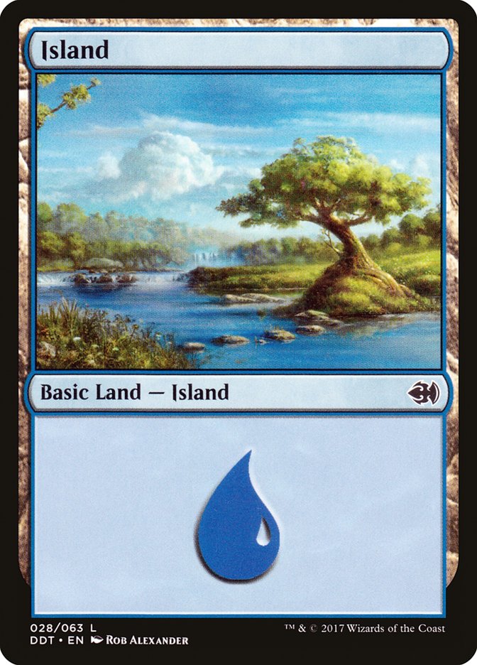 Island (28) [Duel Decks: Merfolk vs. Goblins] | Black Swamp Games