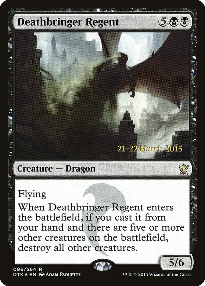 Deathbringer Regent [Dragons of Tarkir Prerelease Promos] | Black Swamp Games