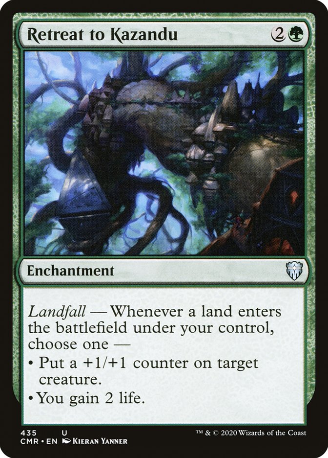 Retreat to Kazandu [Commander Legends] | Black Swamp Games