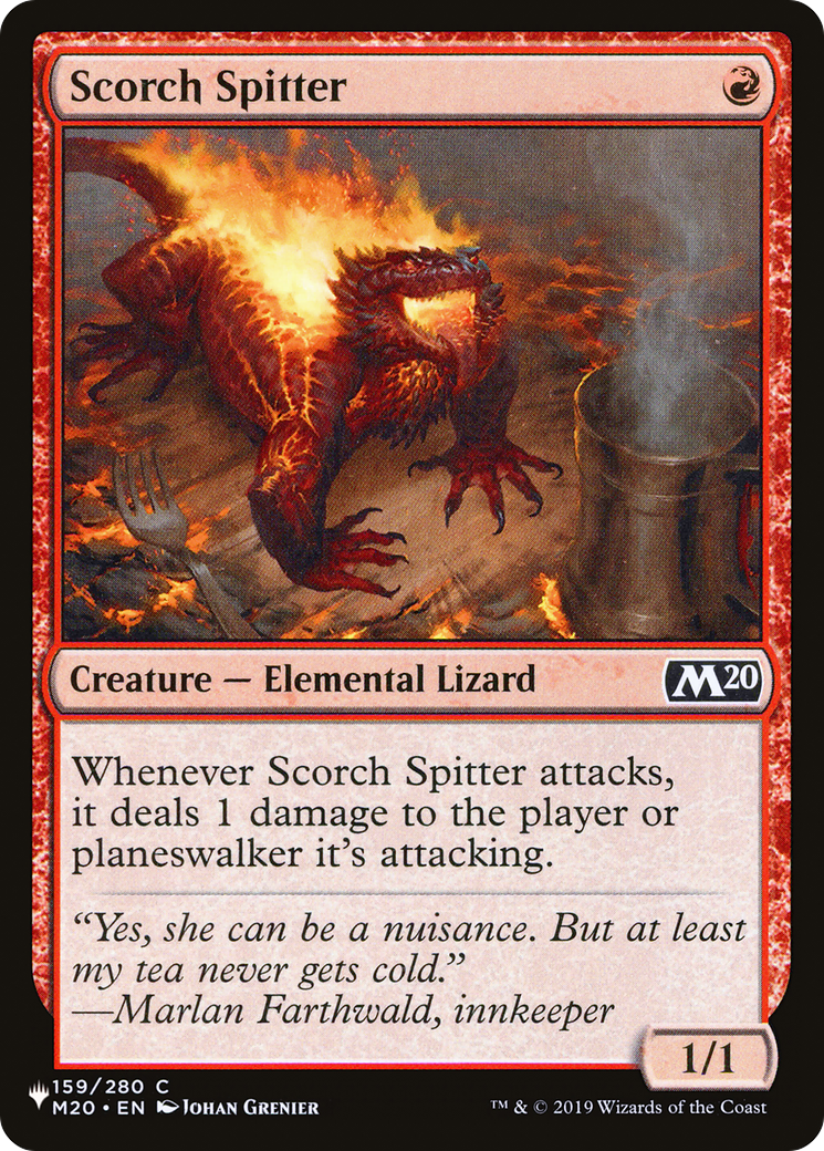 Scorch Spitter [The List] | Black Swamp Games