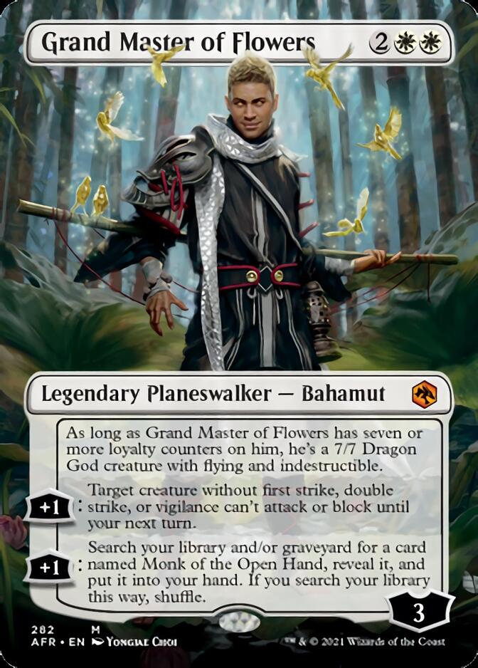Grand Master of Flowers (Borderless) [Dungeons & Dragons: Adventures in the Forgotten Realms] | Black Swamp Games