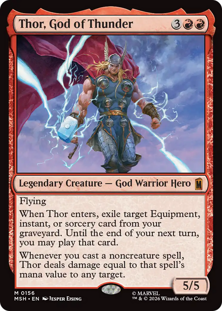 Thor, God of Thunder [Marvel Super Heroes] | Black Swamp Games