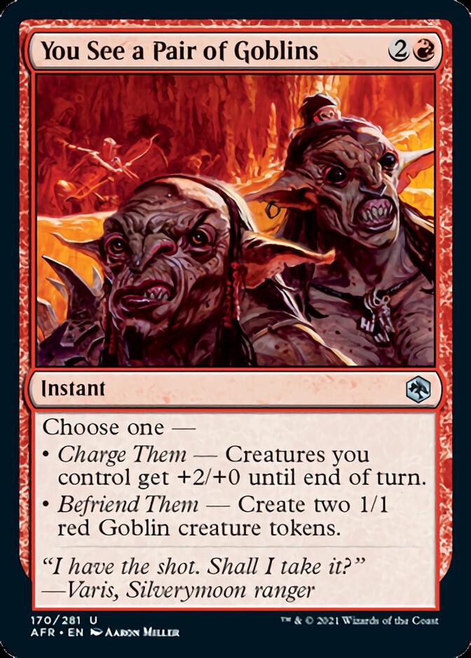 You See a Pair of Goblins [Dungeons & Dragons: Adventures in the Forgotten Realms] | Black Swamp Games