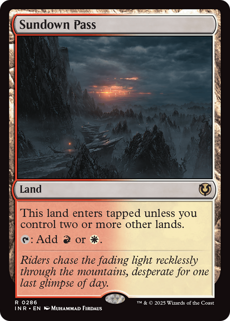 Sundown Pass [Innistrad Remastered] | Black Swamp Games