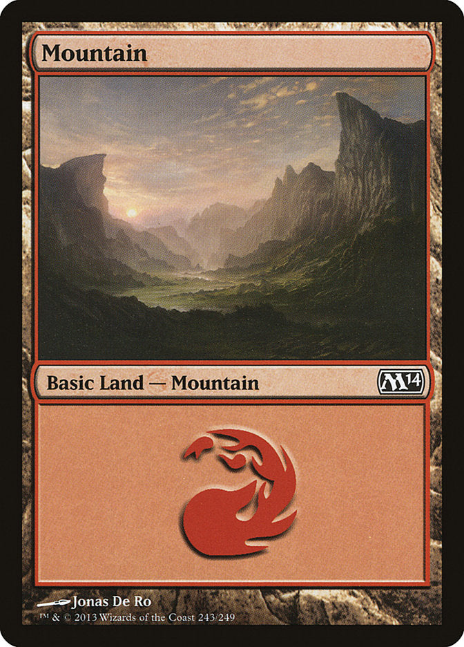 Mountain (243) [Magic 2014] | Black Swamp Games