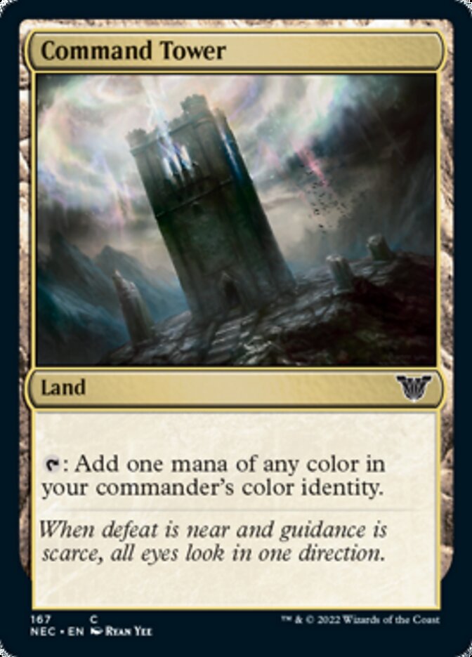 Command Tower [Kamigawa: Neon Dynasty Commander] | Black Swamp Games