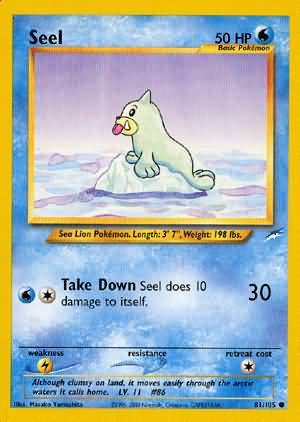 Seel (81/105) [Neo Destiny Unlimited] | Black Swamp Games