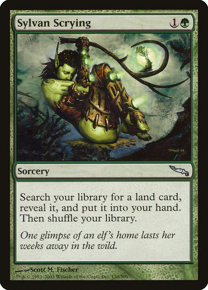Sylvan Scrying [Mirrodin] | Black Swamp Games