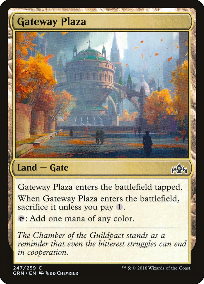 Gateway Plaza [Guilds of Ravnica] | Black Swamp Games