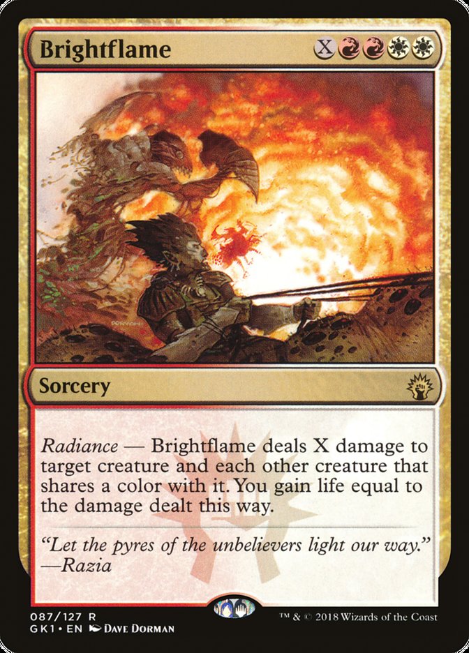 Brightflame [Guilds of Ravnica Guild Kit] | Black Swamp Games