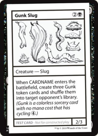 Gunk Slug (2021 Edition) [Mystery Booster Playtest Cards] | Black Swamp Games