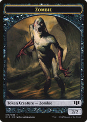 Demon (013/036) // Zombie (016/036) Double-Sided Token [Commander 2014 Tokens] | Black Swamp Games