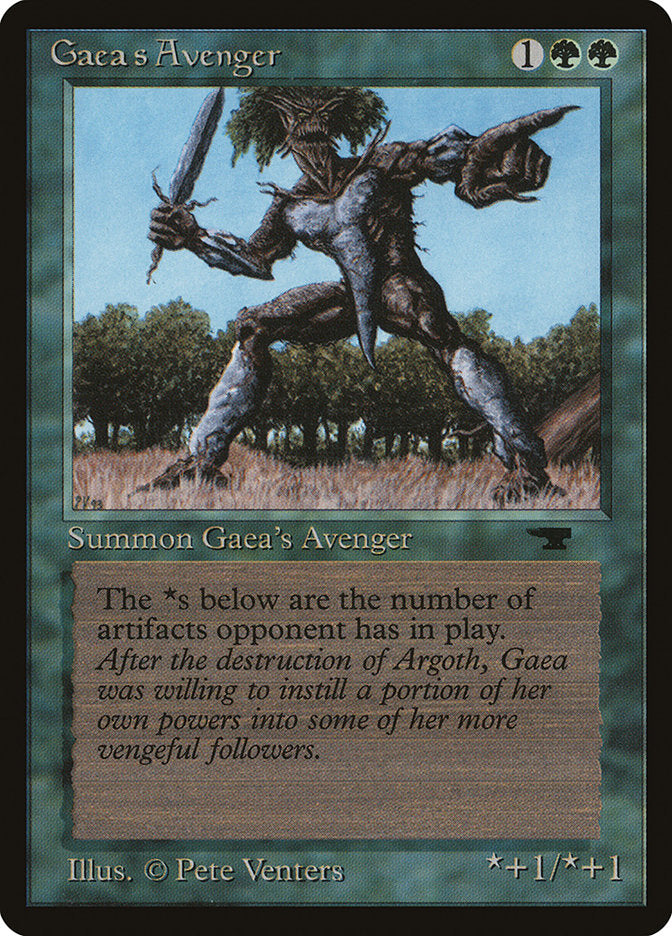 Gaea's Avenger [Antiquities] | Black Swamp Games