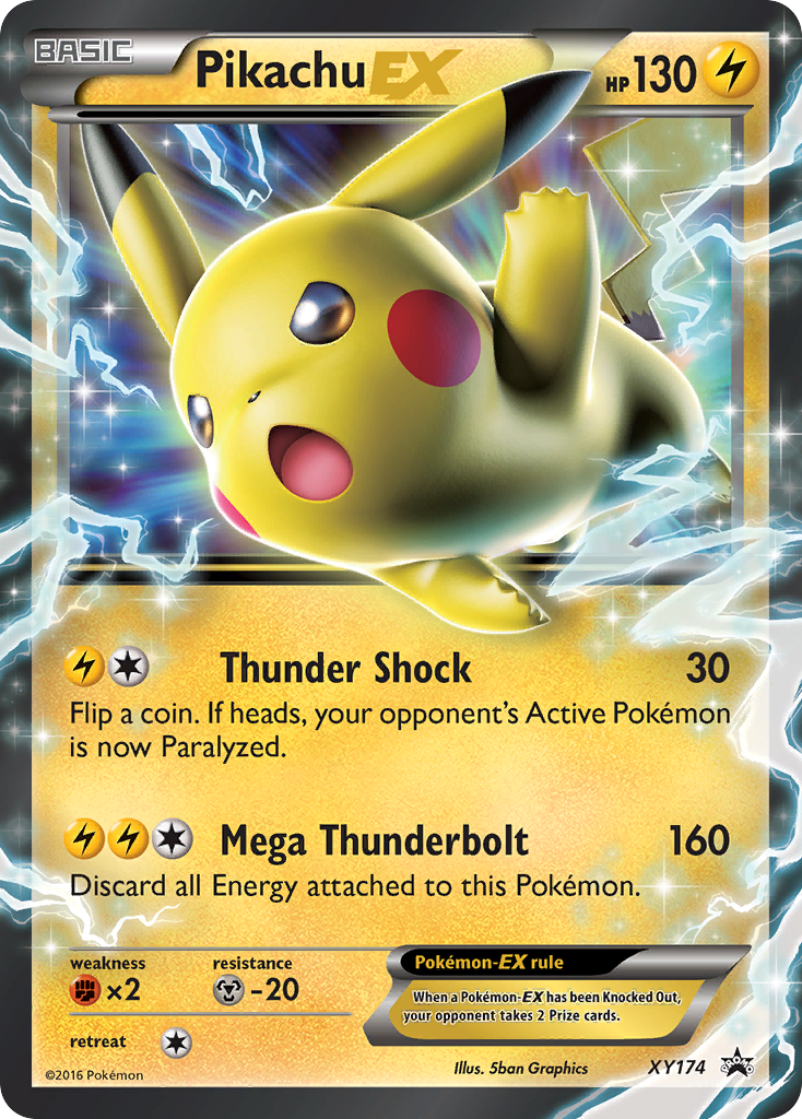 Pikachu EX (XY174) [XY: Black Star Promos] | Black Swamp Games