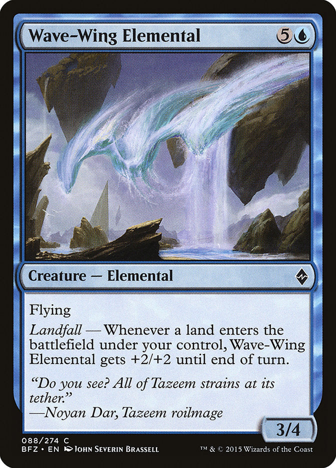 Wave-Wing Elemental [Battle for Zendikar] | Black Swamp Games