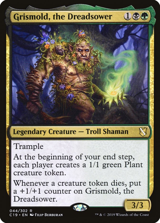 Grismold, the Dreadsower [Commander 2019] | Black Swamp Games