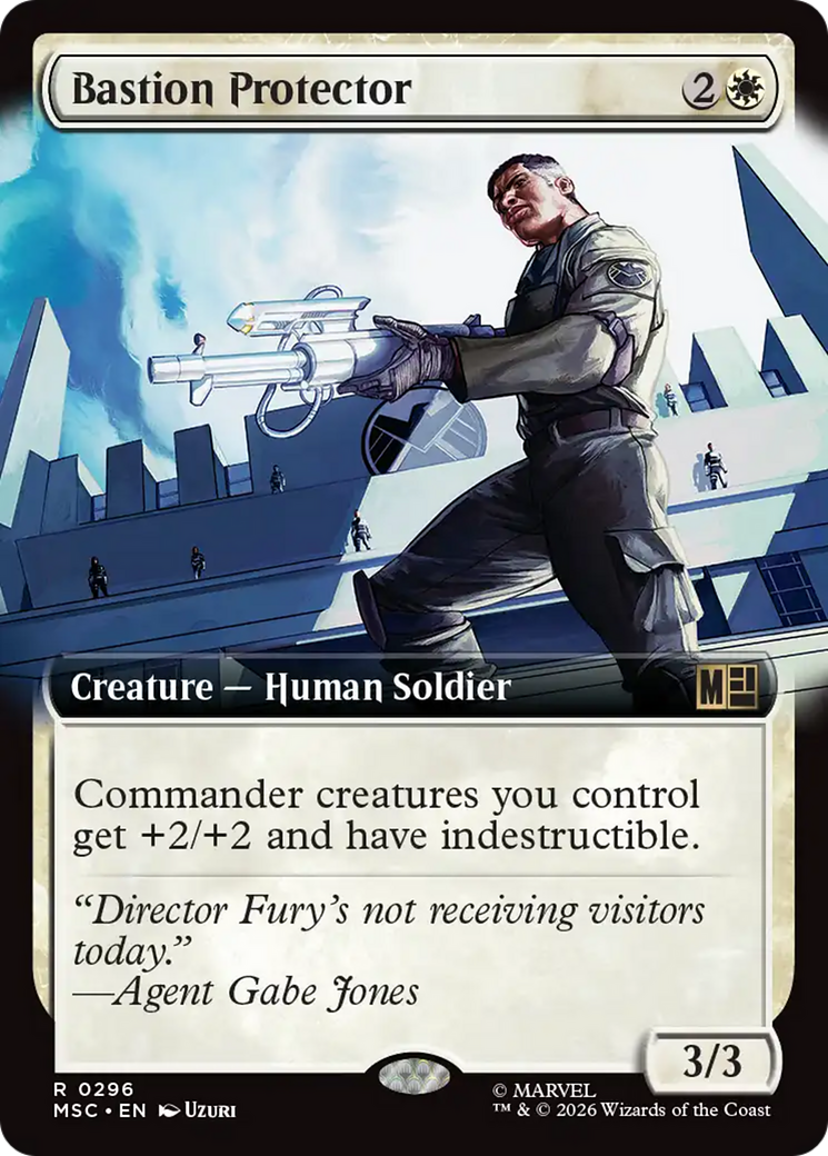 Bastion Protector (Extended Art) [Marvel Super Heroes Commander] | Black Swamp Games