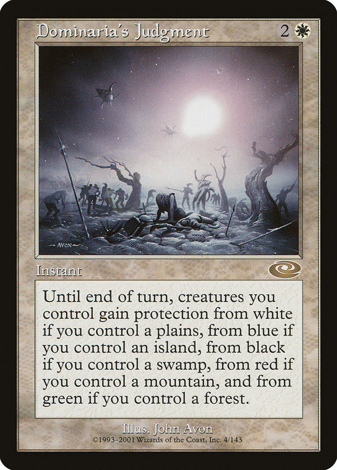 Dominaria's Judgment [Planeshift] | Black Swamp Games