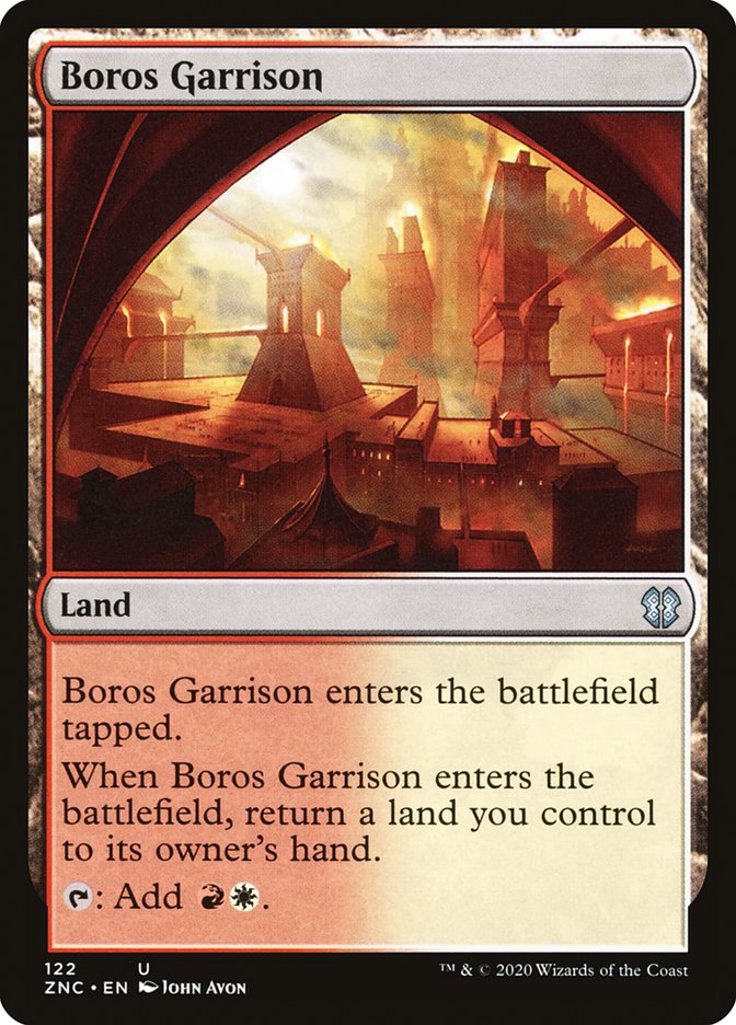 Boros Garrison [Zendikar Rising Commander] | Black Swamp Games
