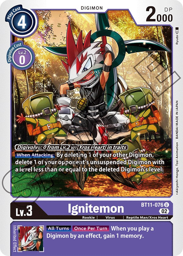 Ignitemon [BT11-076] [Dimensional Phase] | Black Swamp Games