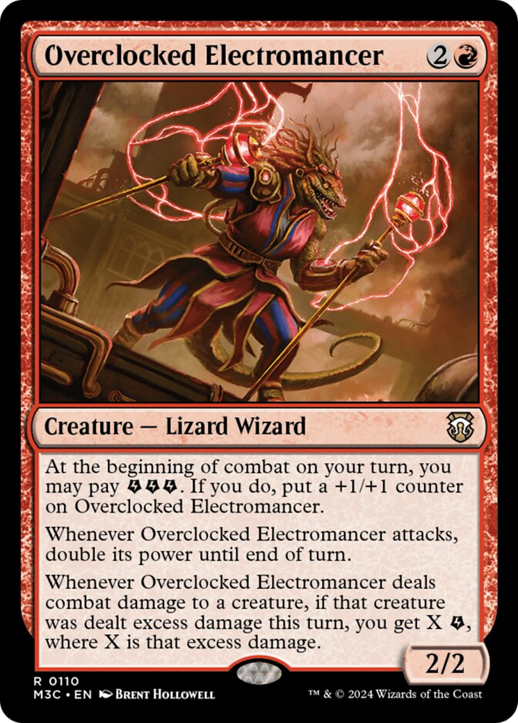 Overclocked Electromancer [Modern Horizons 3 Commander] | Black Swamp Games