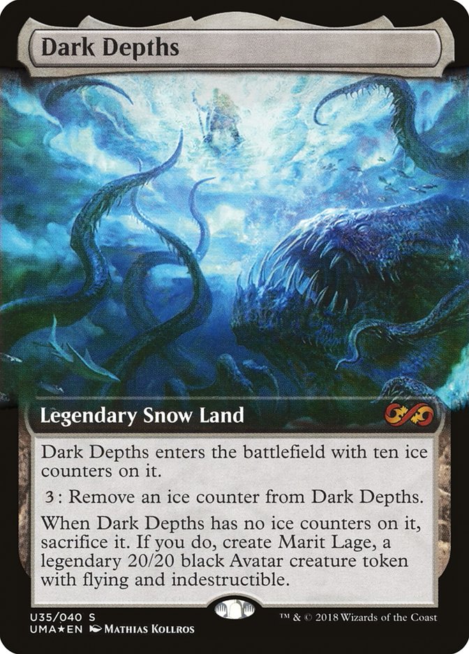 Dark Depths (Topper) [Ultimate Masters Box Topper] | Black Swamp Games