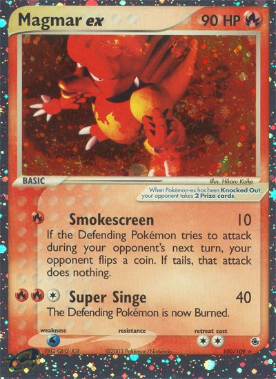 Magmar ex (100/109) [EX: Ruby & Sapphire] | Black Swamp Games