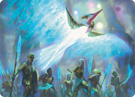 Otharri, Suns' Glory Art Card [Phyrexia: All Will Be One Art Series] | Black Swamp Games