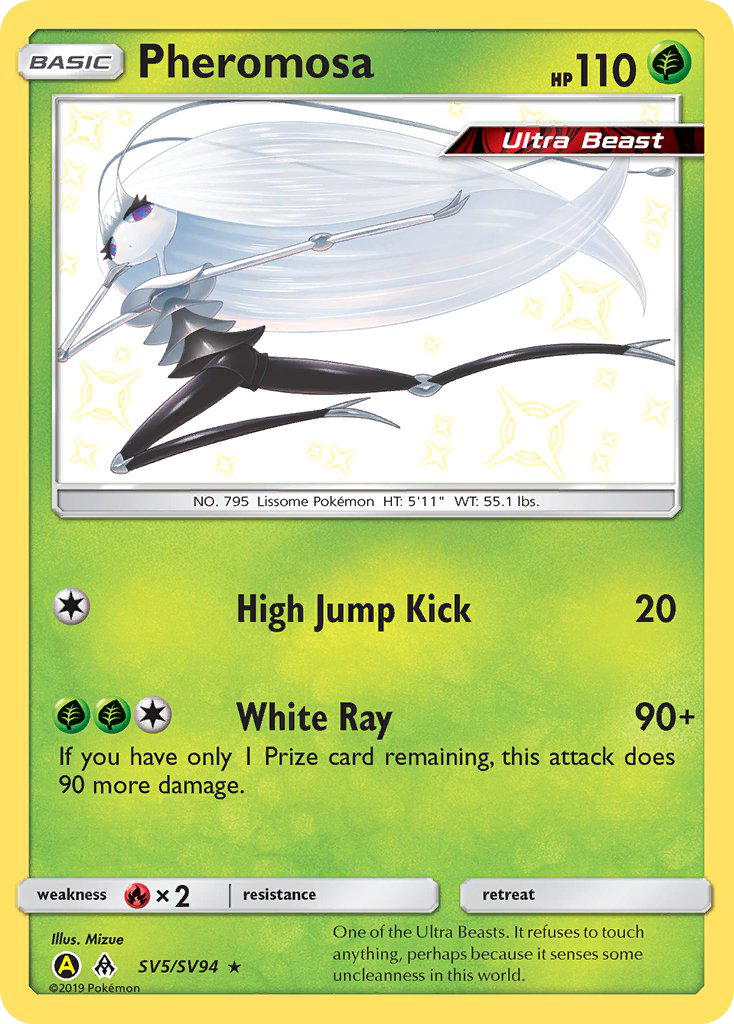 Pheromosa (SV5/SV94) [Sun & Moon: Hidden Fates - Shiny Vault] | Black Swamp Games