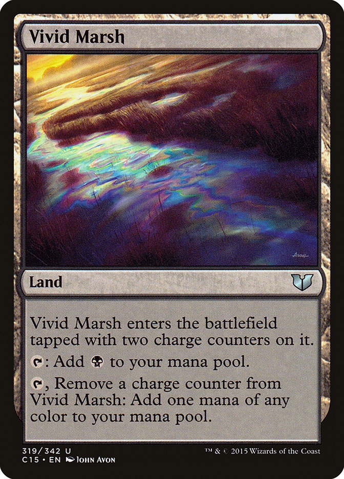 Vivid Marsh [Commander 2015] | Black Swamp Games