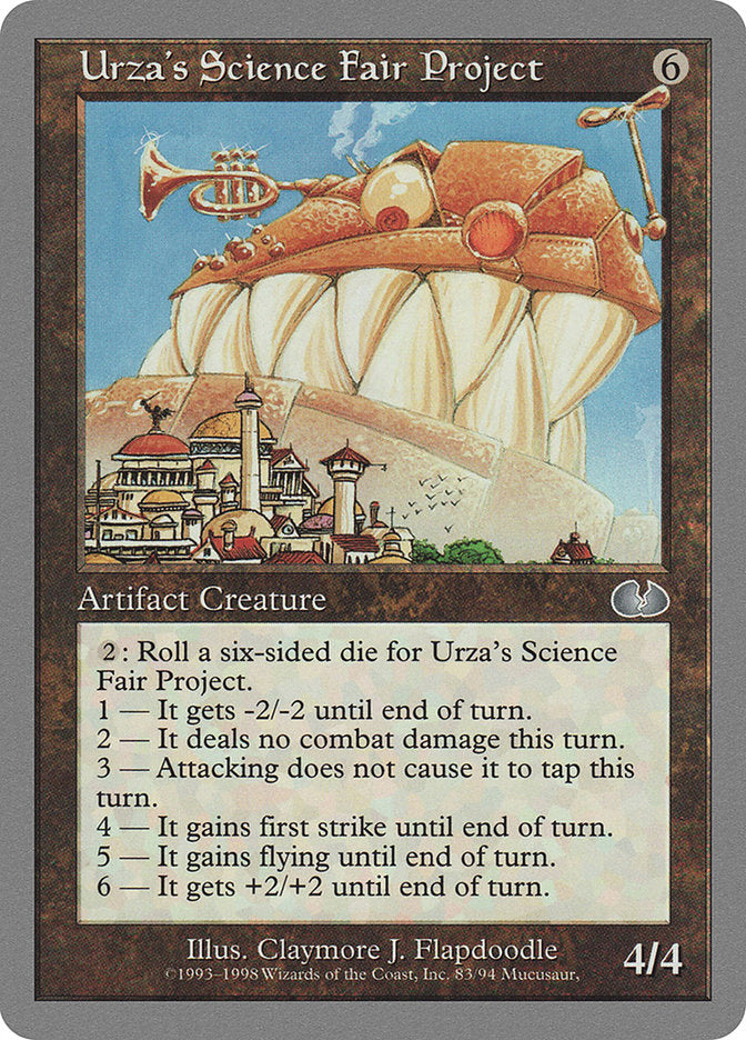 Urza's Science Fair Project [Unglued] | Black Swamp Games