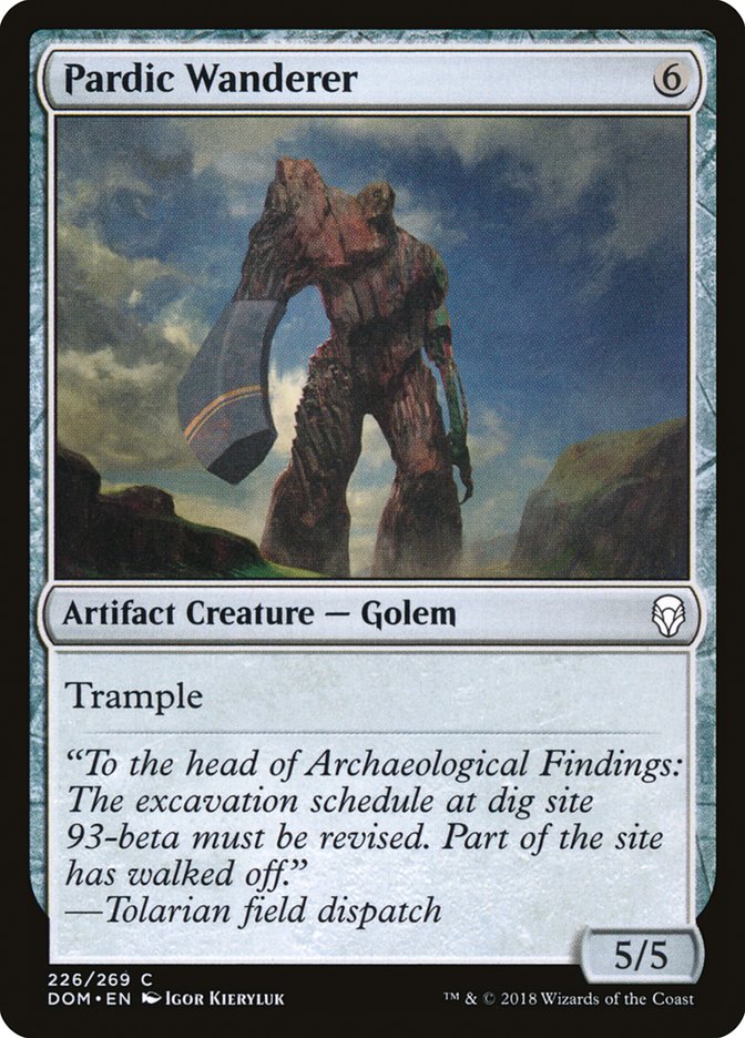 Pardic Wanderer [Dominaria] | Black Swamp Games