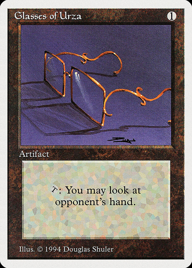 Glasses of Urza [Summer Magic / Edgar] | Black Swamp Games
