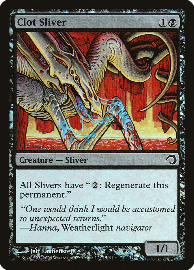 Clot Sliver [Premium Deck Series: Slivers] | Black Swamp Games