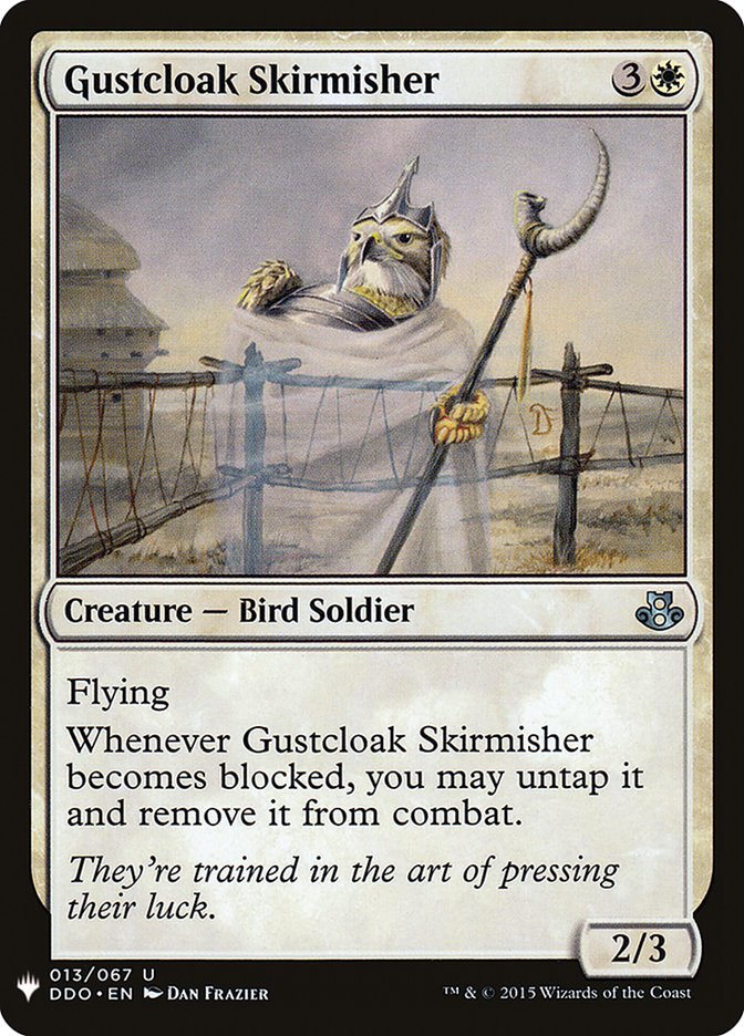 Gustcloak Skirmisher [Mystery Booster] | Black Swamp Games