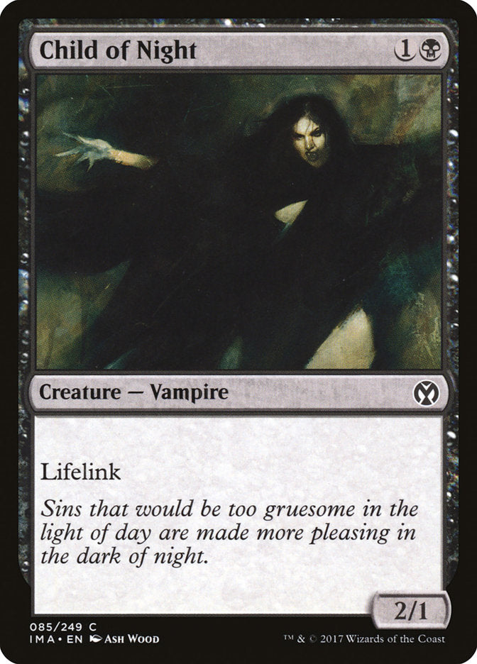 Child of Night [Iconic Masters] | Black Swamp Games