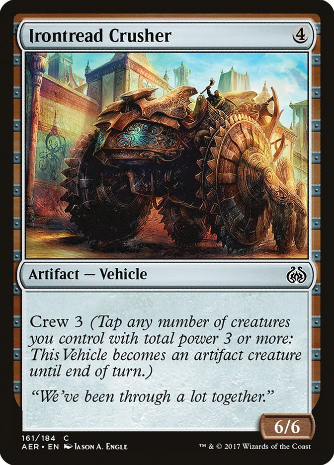 Irontread Crusher [Aether Revolt] | Black Swamp Games