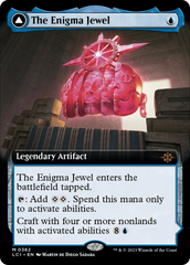 The Enigma Jewel // Locus of Enlightenment (Extended Art) [The Lost Caverns of Ixalan] | Black Swamp Games