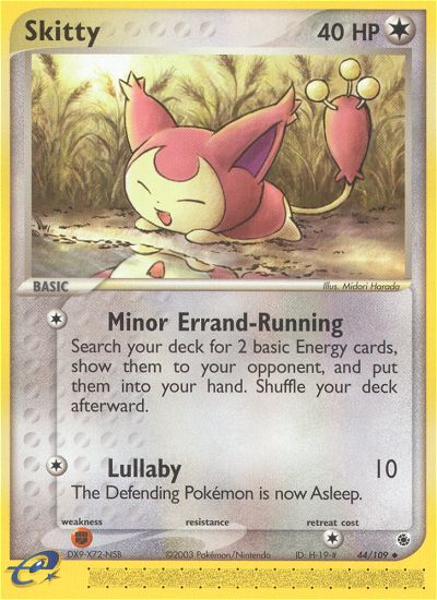 Skitty (44/109) [EX: Ruby & Sapphire] | Black Swamp Games