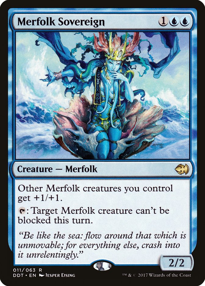 Merfolk Sovereign [Duel Decks: Merfolk vs. Goblins] | Black Swamp Games
