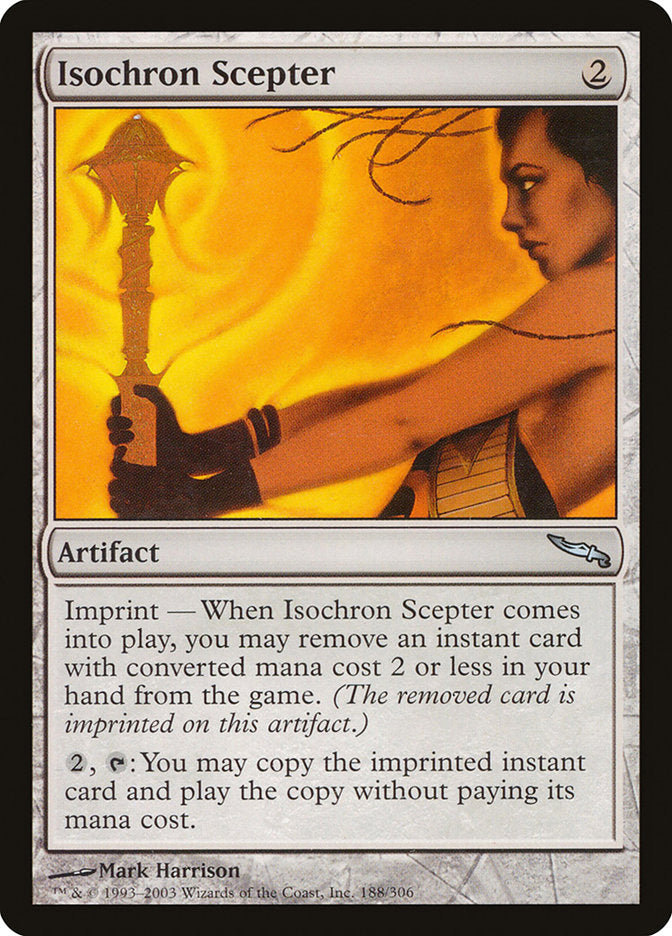 Isochron Scepter [Mirrodin] | Black Swamp Games