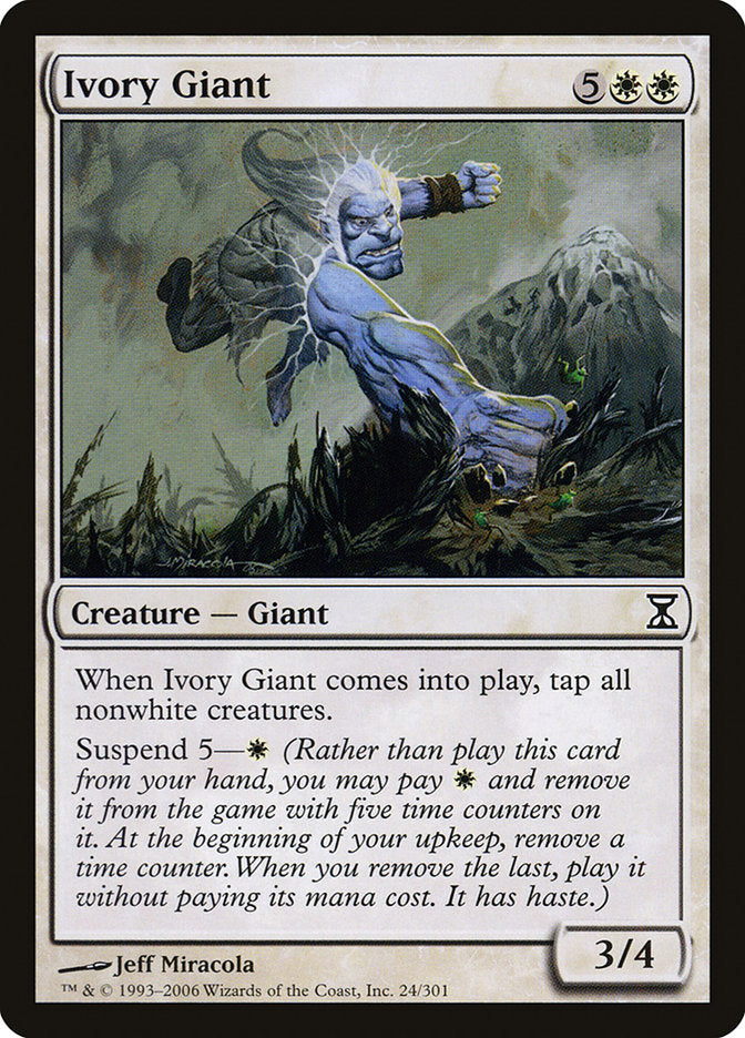 Ivory Giant [Time Spiral] | Black Swamp Games