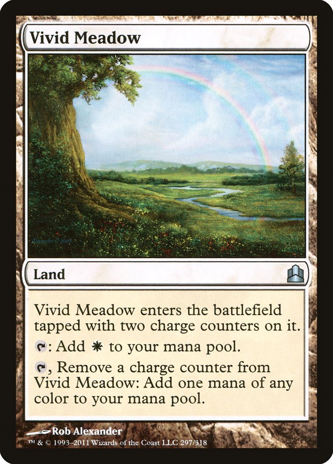 Vivid Meadow [Commander 2011] | Black Swamp Games