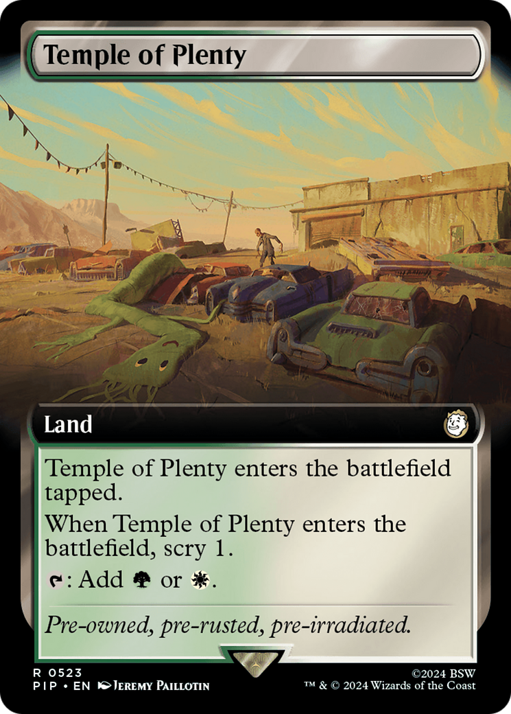 Temple of Plenty (Extended Art) [Fallout] | Black Swamp Games